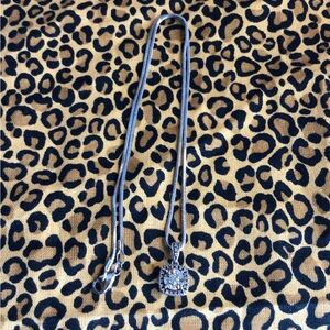 Silver Cubic Diamond Pendant Necklace